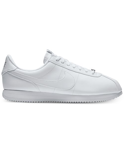 Nike Men S Cortez Basic Leather Casual Sneakers From Finish Line