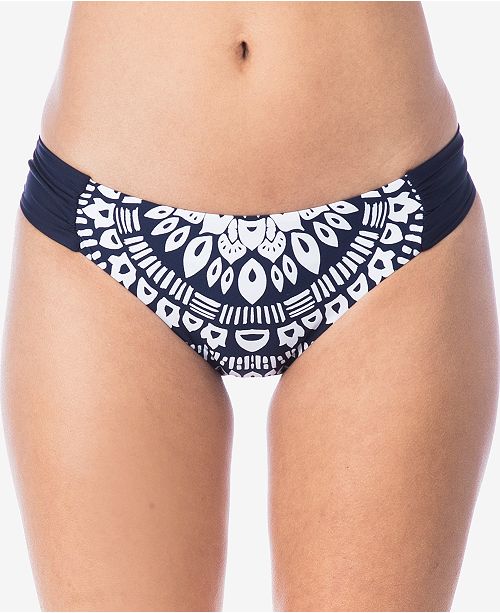 Trina Turk Swim Triumph Braid Hipster Bottom - Black