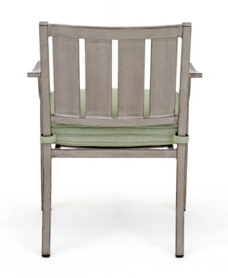 Wayland Outdoor Dining Chair with Sunbrella&reg; Cushions, Created for Macy's