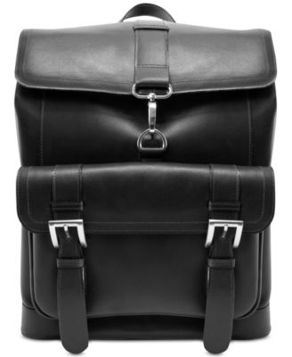 Hagen Leather Laptop Backpack