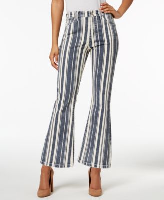 paper bag striped pants