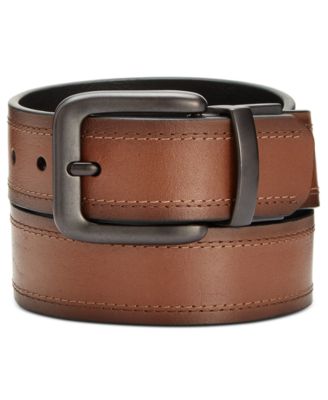 Levi's - Men's Double Threaded Reversible Leather Belt