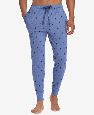 Polo Ralph Lauren Men's Lightweight Cotton Logo Pajama Pants - Pajamas ...