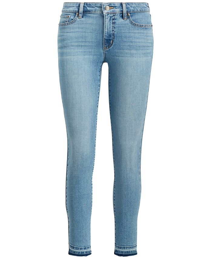 Lauren Ralph Lauren Premier Straight Crop Jeans - Macy's