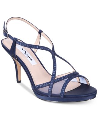 nina navy shoes