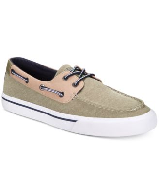Tommy Hilfiger - Men's Phinx Canvas Boat Shoes