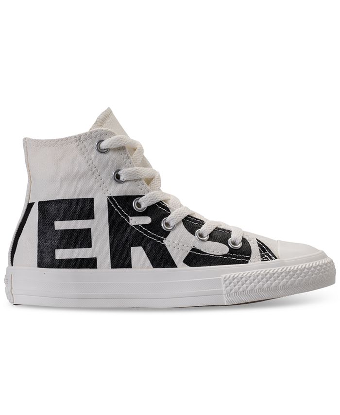 Converse Little Boys' Chuck Taylor High Top Casual Sneakers from Finish ...