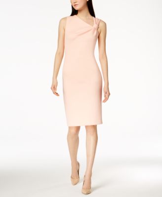 calvin klein asymmetrical dress