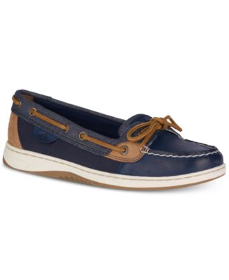 sperry denim shoes