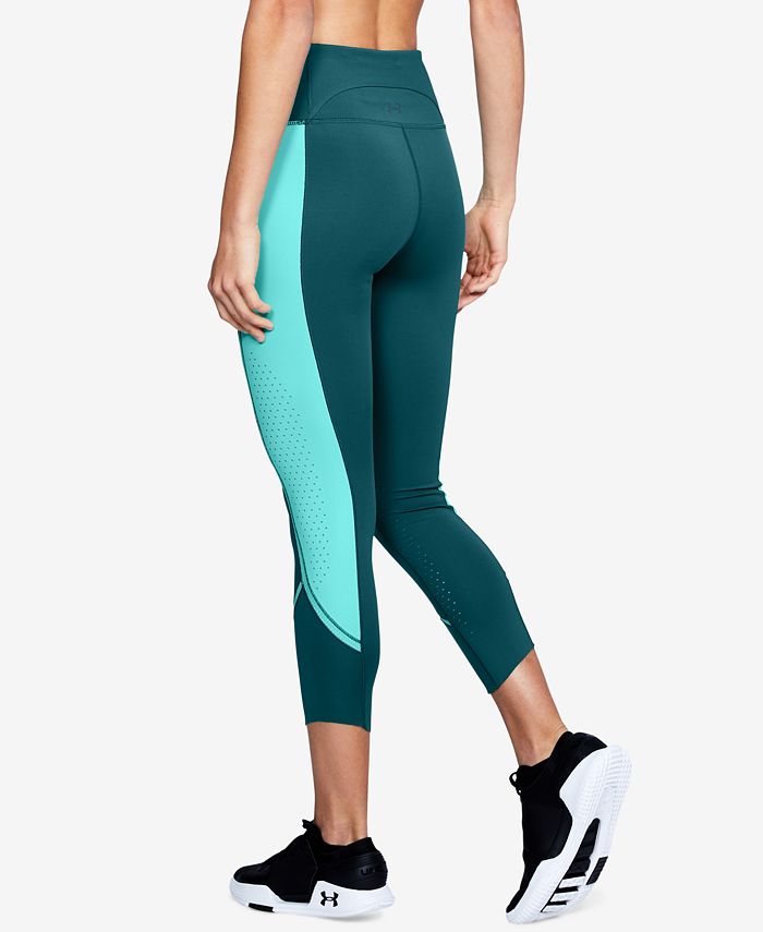 Under Armour Cropped Leggings - Macy's
