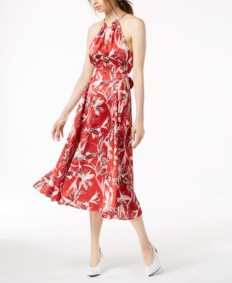 Bar III - Floral-Print Midi Dress