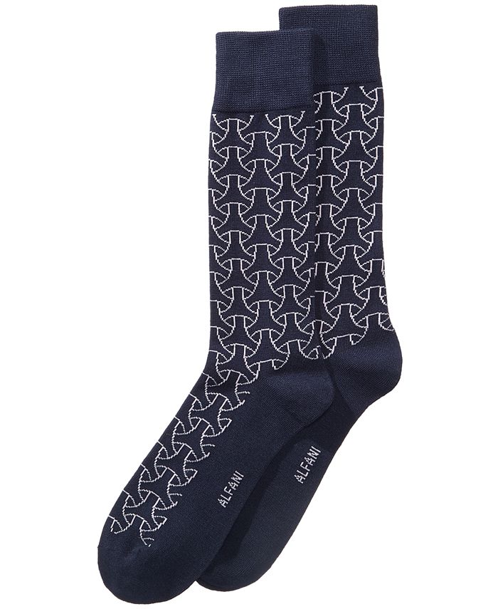 Alfani Men's Geometric Dress Socks, Created for Macy's Macy's