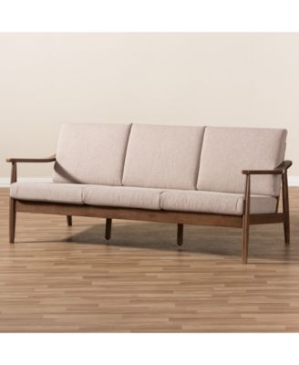 Ambelin 72" Faux Leather Sofa