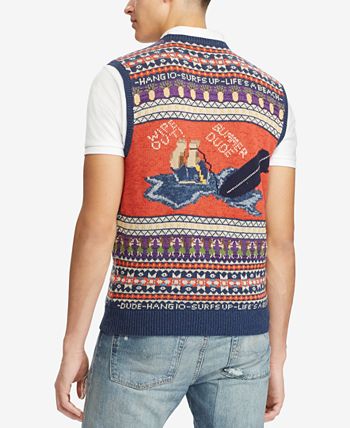 Polo bear vest clearance