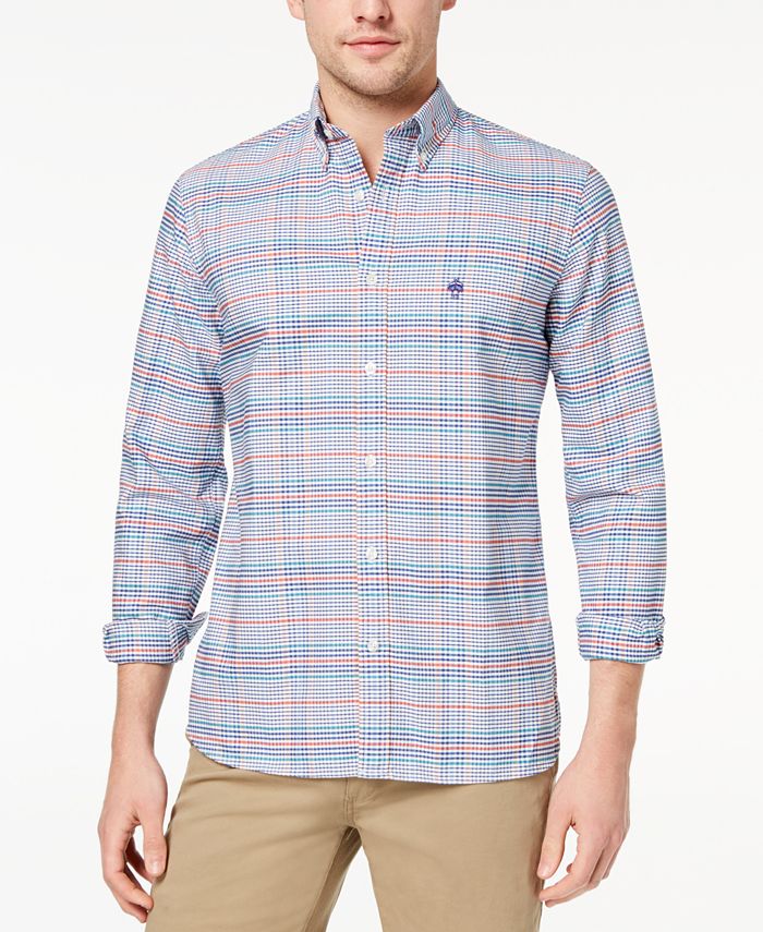Brooks Brothers SlimFit Oxford Cotton Shirt Macy's