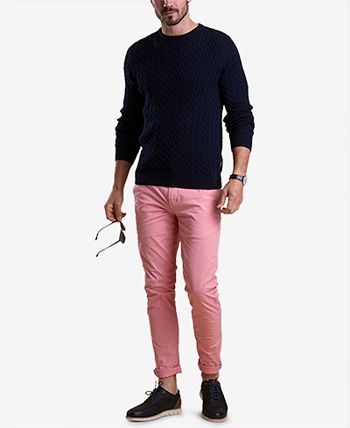 Barbour chinos mens Pink 2025