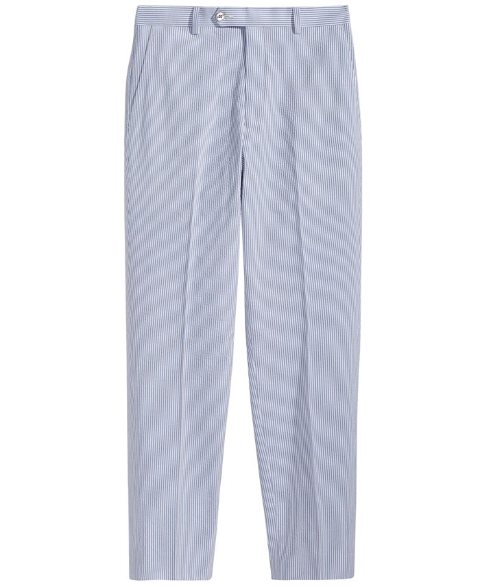 Lauren Ralph Lauren Seersucker Suit Pants, Big Boys - Macy's
