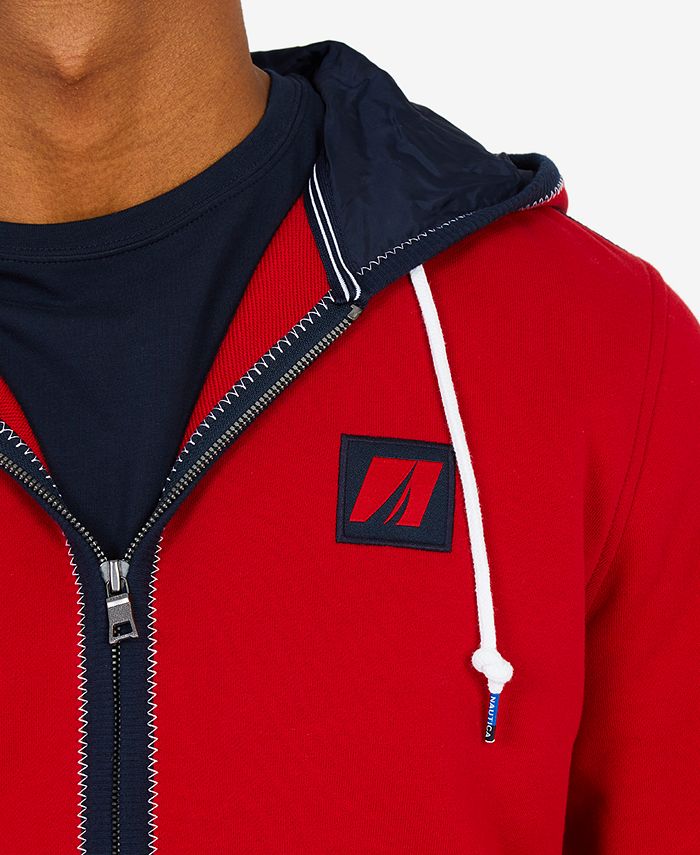 Nautica Men's MixedMedia Hoodie Macy's