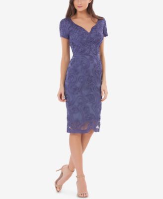 js collections soutache sheath dress