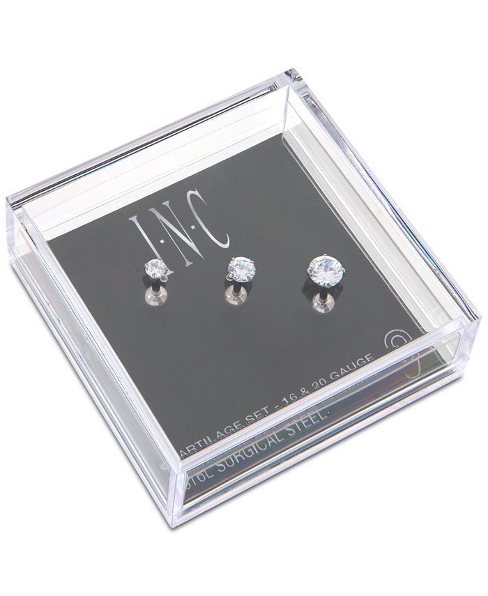 INC International Concepts I.N.C. Stainless Steel 3Pc. Set MultiStone