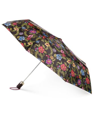 Totes - Signature Auto-Open Compact Umbrella with NeverWet&reg;