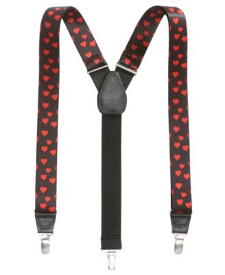 Club Room - Men's Heart Suspenders