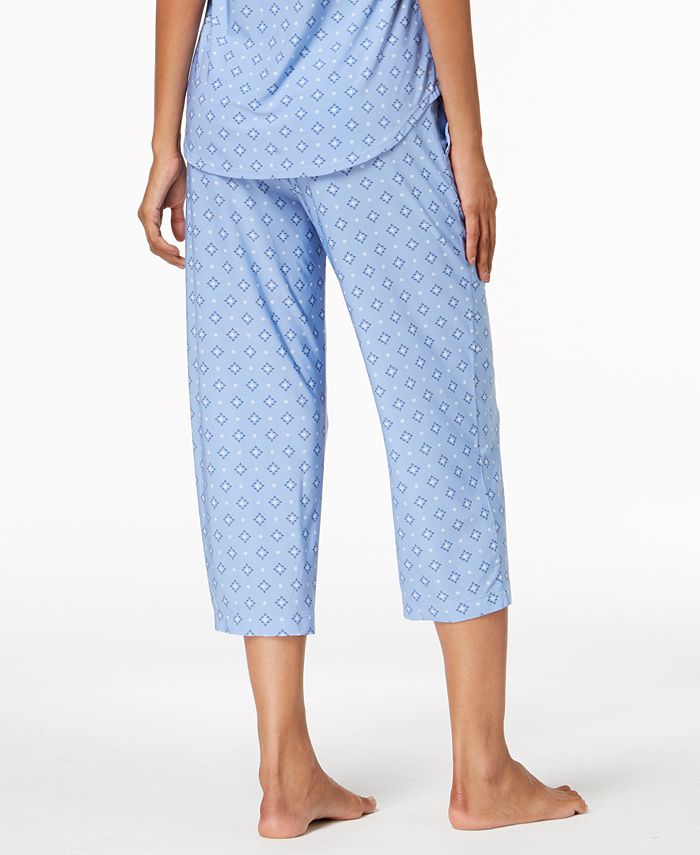 Alfani Printed Cropped Pajama Pants, Created for Macy's & Reviews ...