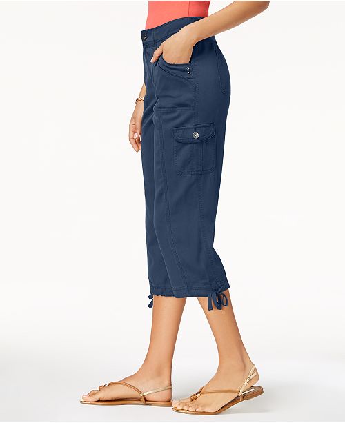 macy's cargo pants womens