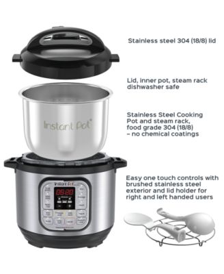 Instant Pot DUO30 7-in-1 Programmable Pressure Cooker 3-Qt.