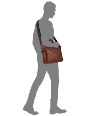 fossil leather briefcases