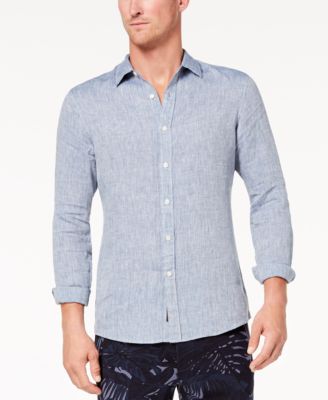 michael kors linen shirt