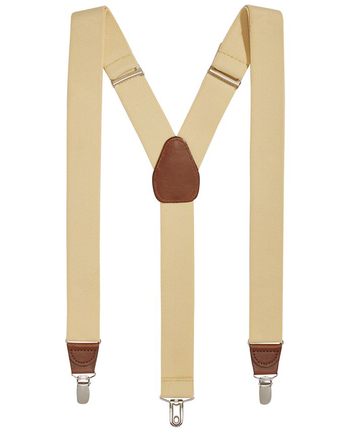 Club Room Men's Clip Suspenders, Created for Macy's Macy's