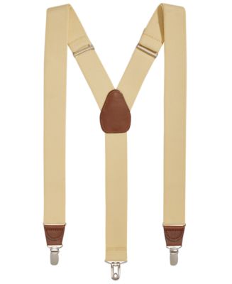 Club Room Men's Clip Suspenders, Created for Macy's - Macy's