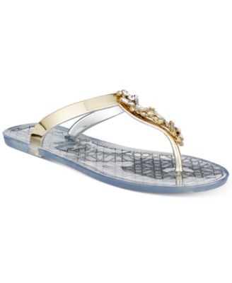 badgley mischka flip flops