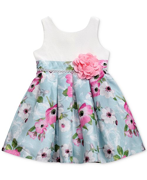 Sweet Heart Rose Floral Print Dress Little Girls Reviews All