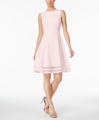 calvin klein pink dress