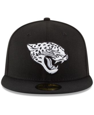 Jacksonville Jaguars Chase Black White 59Fifty Fitted Cap