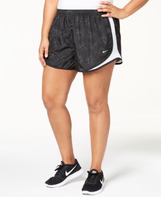 Nike Plus Size Dri-FIT Tempo Track Shorts - Macy's