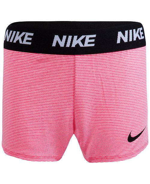Nike Sport Essentials Striped Shorts Toddler Girls Reviews