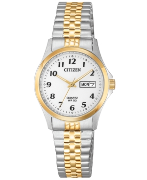 image of Citizen Women-s Quartz Two-Tone Stainless Steel Bracelet Watch 26mm
