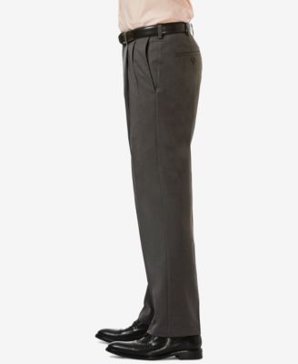 Men's Cool 18 PRO Classic-Fit Expandable Waist Pleated Stretch Dress Pants