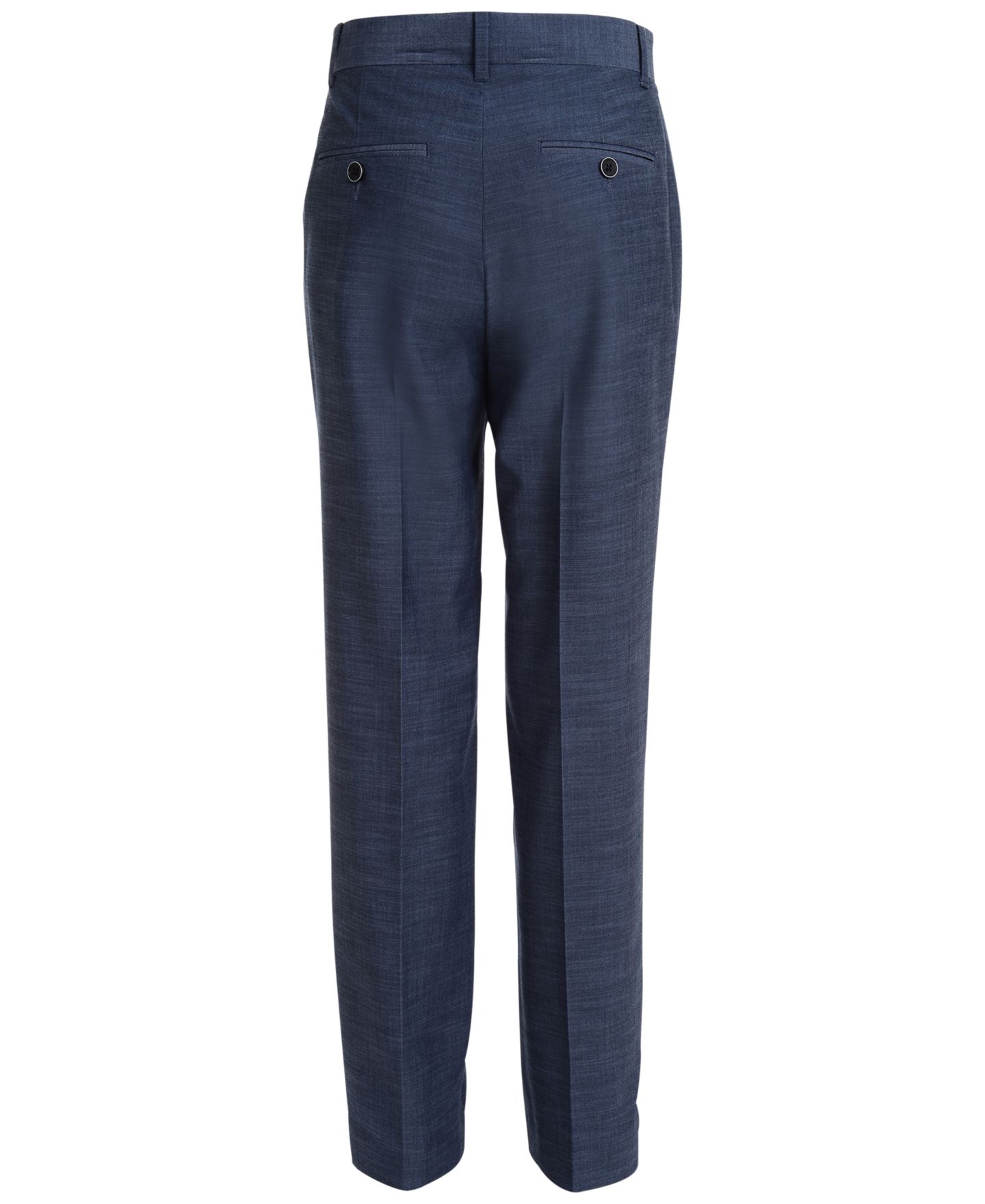 Брюки Calvin Klein Slim-Fit Plain Weave Machine Washable Suit Pants для мальчиков — фото 3