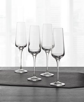 Hotel Collection - Set of 4 Flute Glasses