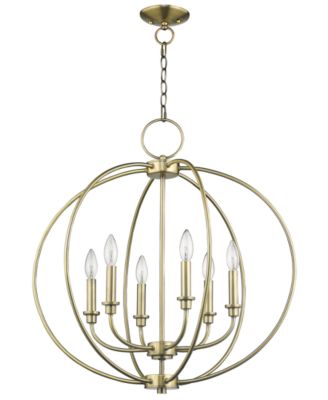 Milania 6- Light Metal Chandelier