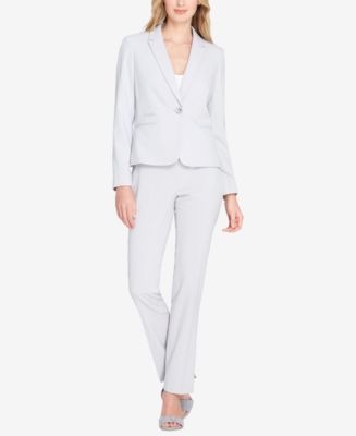 Tahari ASL One-Button Pantsuit - Macy's