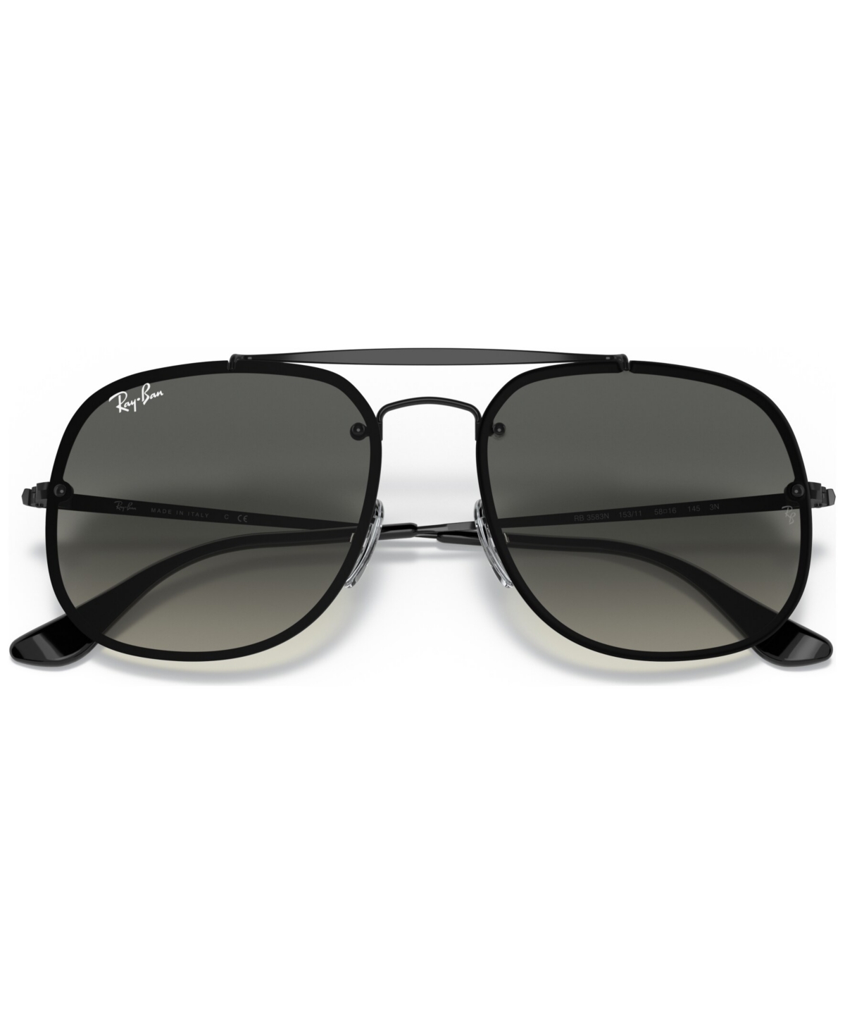Ray-Ban Sunglasses, RB3583N Blaze The General -BLACK