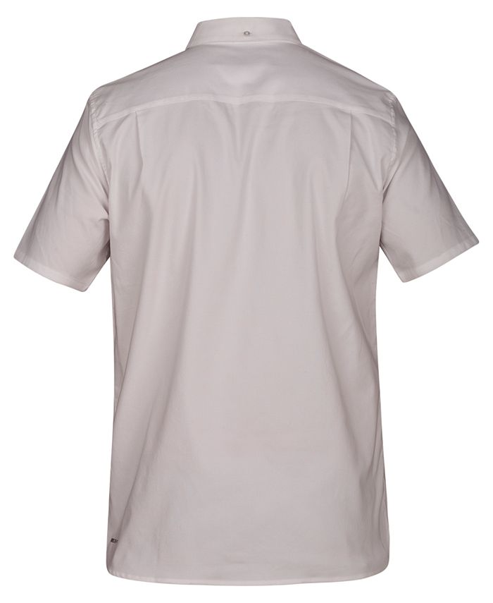 hurley dri fit button down shirt