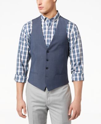 Bar III - Men's Slim-Fit Active Stretch Performance Vest