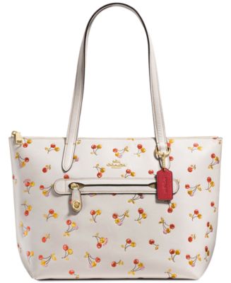 Macys coach taylor tote sale