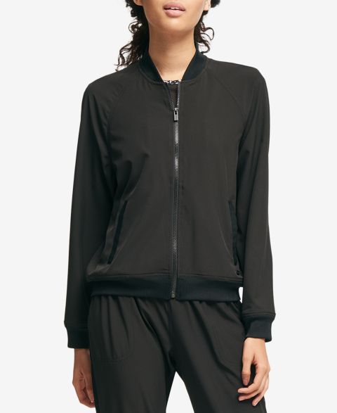 Женские куртки DKNY Sport Graphic Bomber Jacket